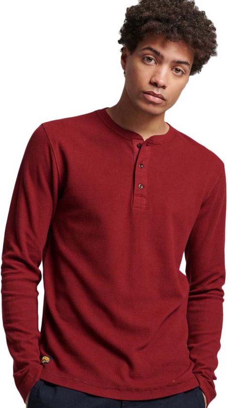 Stephen | Heren Henley shirt met lange mouwen – Storebay.nl Stephen | Heren Henley shirt met lange mouwen – Storebay.nl