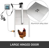 Automatische Kippendeur - Met Infraroodsensor - Automatisch Kippenluik - Kippenren - Hokopener voor kippen - Kippenhokken