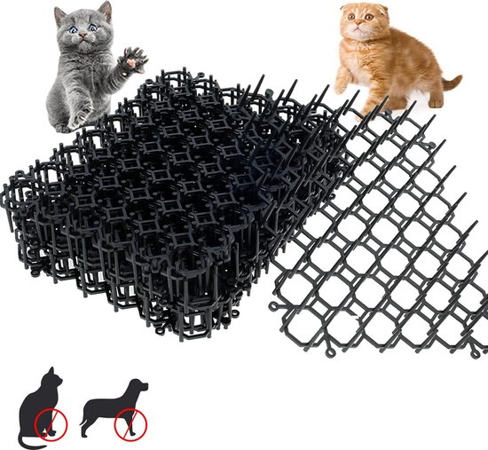 Duivenafweer balkon spikes voorgemonteerd, roestvrije duivenverschrikker vogelspikes, vogelafweer spikes en vogelbescherming, dierenbescherming conforme duivenbescherming