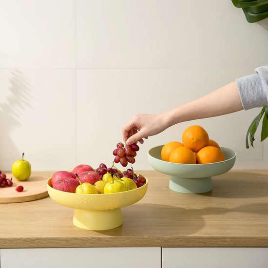 Fruitmand Met 3 Lagen Voor Op Het Aanrecht - Drielaagse Metalen Draadkom Fruithouder Met Drie Lagen Voor Groenten En Fruit