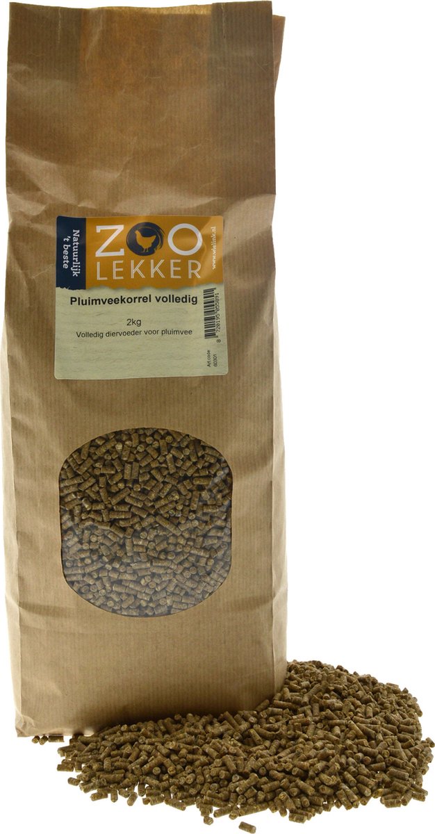 Zoolekker Pluimveekorrel volledig 2kg
