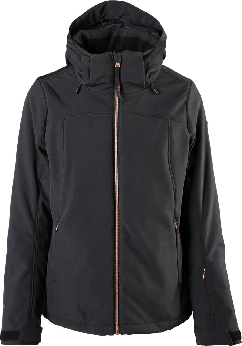 Brunotti Aries-N Dames Softshell Jas Zwart