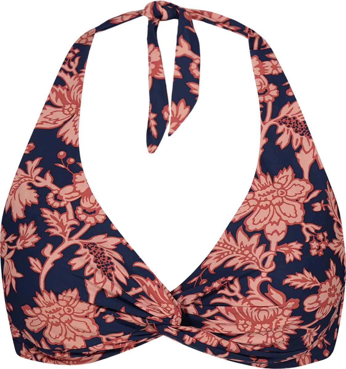 Barts Lasa Cross Halter Vrouwen Bikinitopje - maat 44 - Blauw