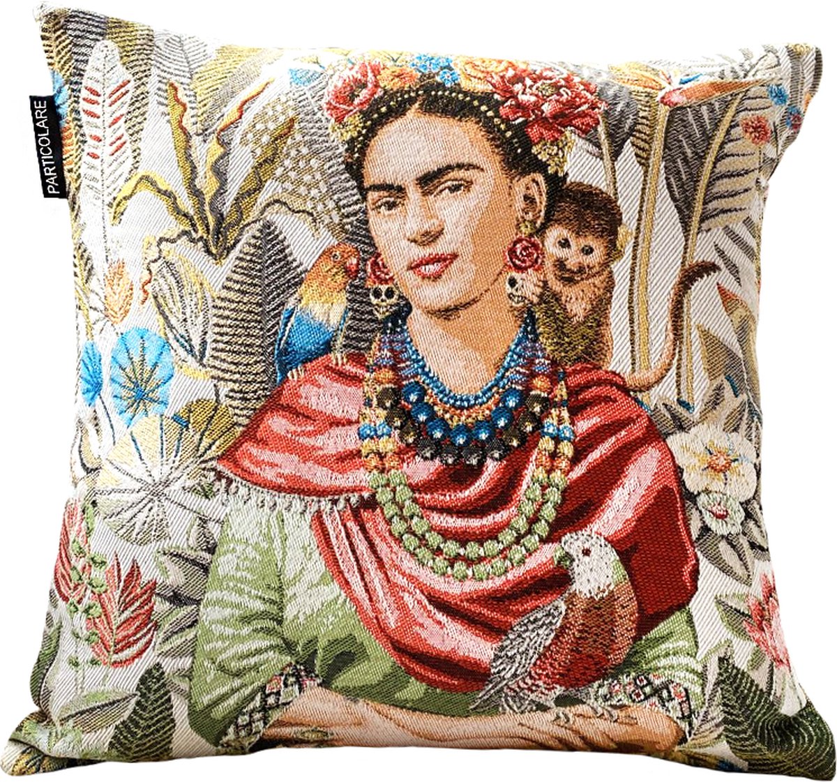 PARTICOLARE Sierkussen Kahlo Zoo BK