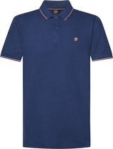 Petrol Industries - Polo classique pour hommes Mauna - Blauw - Taille L