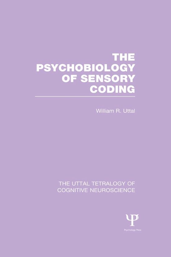 The Psychobiology of Sensory Coding - cover