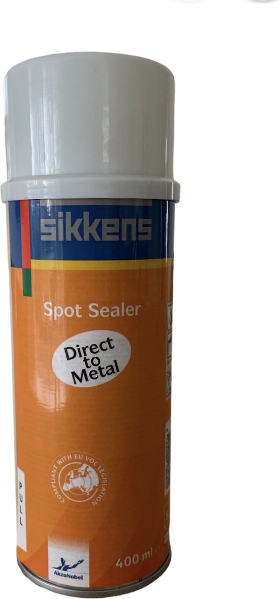 Sikkens Spotsealer - Sneldrogende universele 1K sealer - Toepasbaar in autoschadeherstel - Spuitbus 400 ml - Kleur: middel grijs- Prijs per stuk