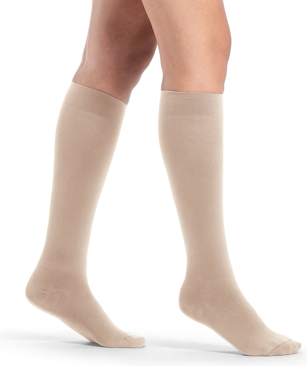 Sigvaris Samson 140den Steunkous Beige