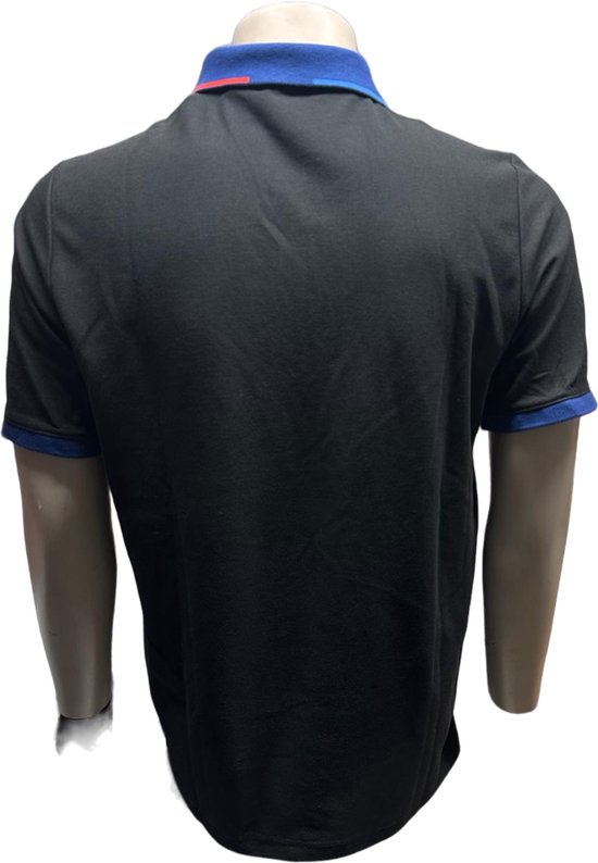 Puma - BMW MMS zip polo - Polo - Manen - Zwart/Blauw/Wit - Maat S van PUMA. — afbeelding 3