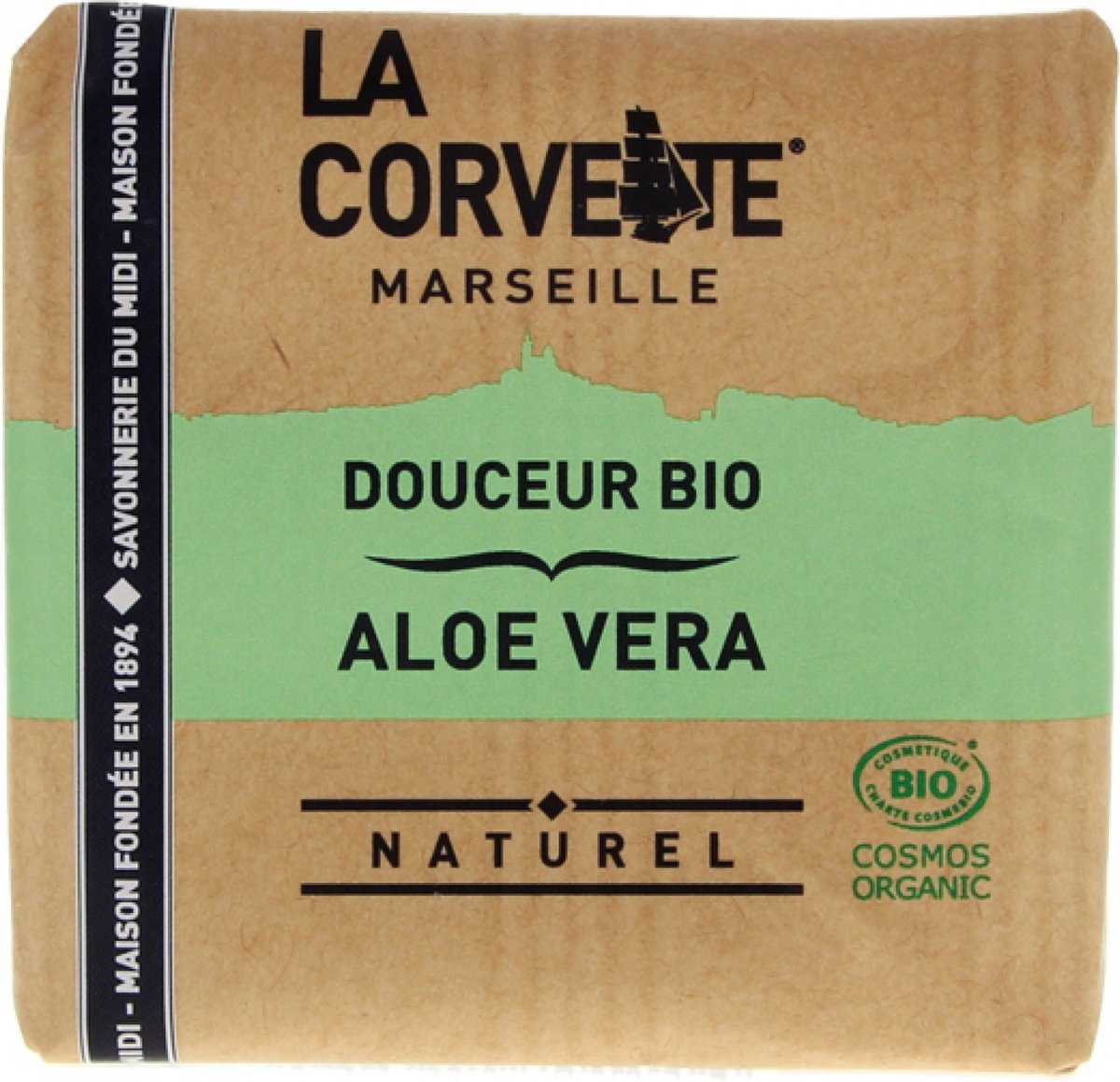 Goedkoopste Biologische aloë vera zeep 100 g | La Corvette