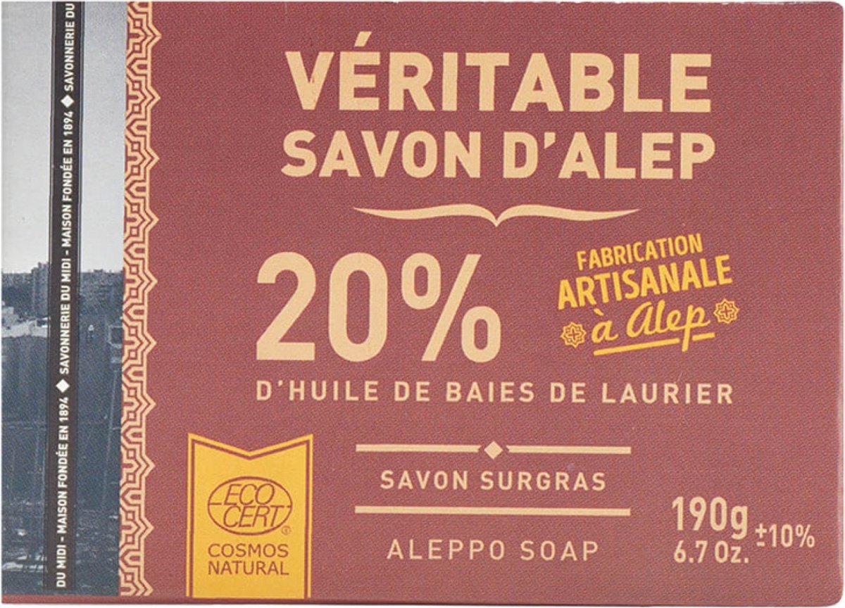 Goedkoopste La Corvette Echte Biologische Aleppo Zeep 190 g