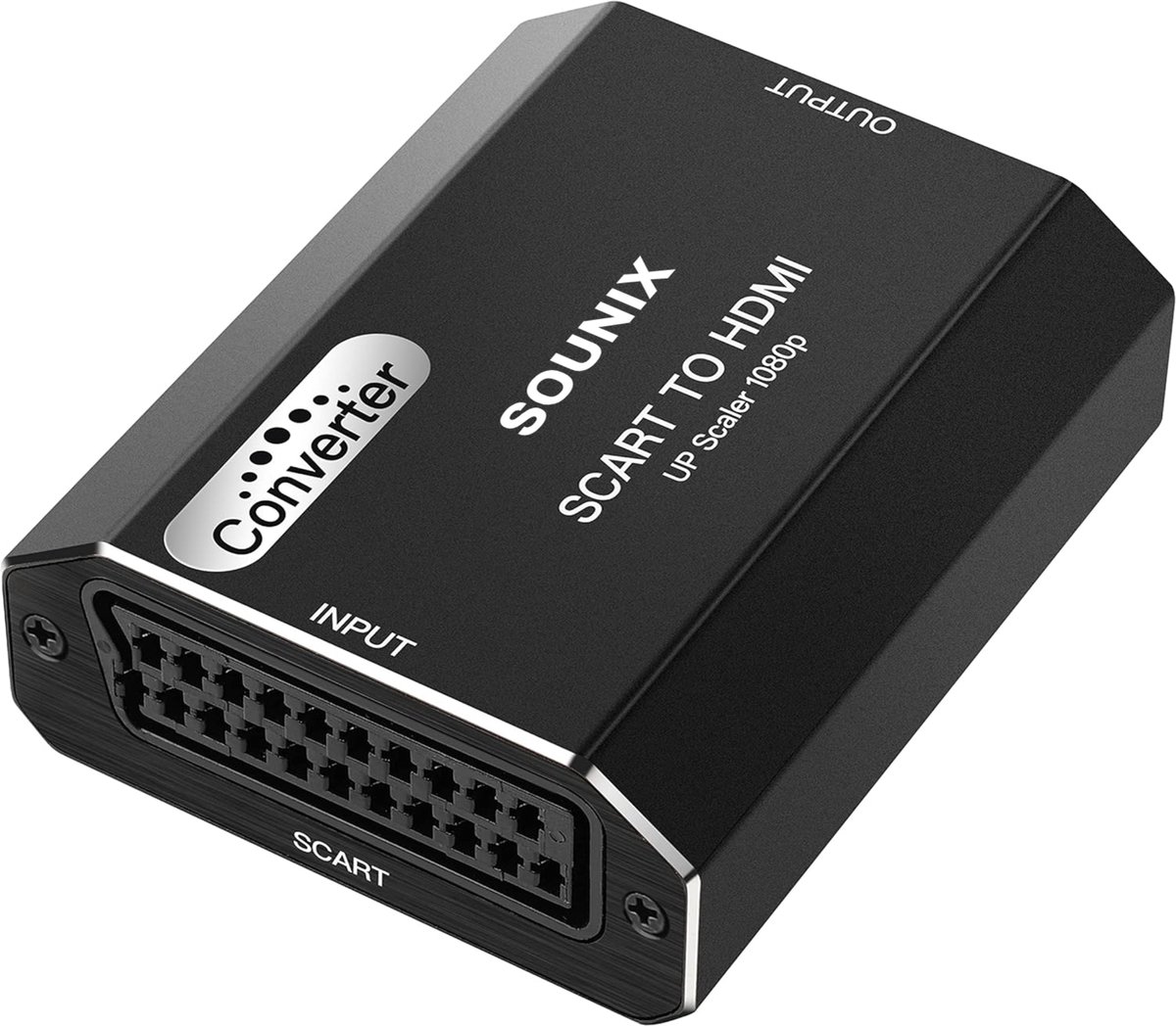 Sounix SCART naar HDMI Converter 1080p HDMI Omvormer Schakelaar Adapter Full... bol