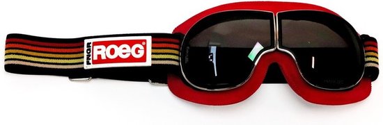 Lunettes de moto Roeg Jettson Foundry noires/ Yellow/rouges