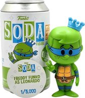 Funko Soda Pop! Freddy Funko Camp Fundays - Teenage Mutant Ninja Turtles Freddy as Leonardo 5000 Pcs Limited Exclusive