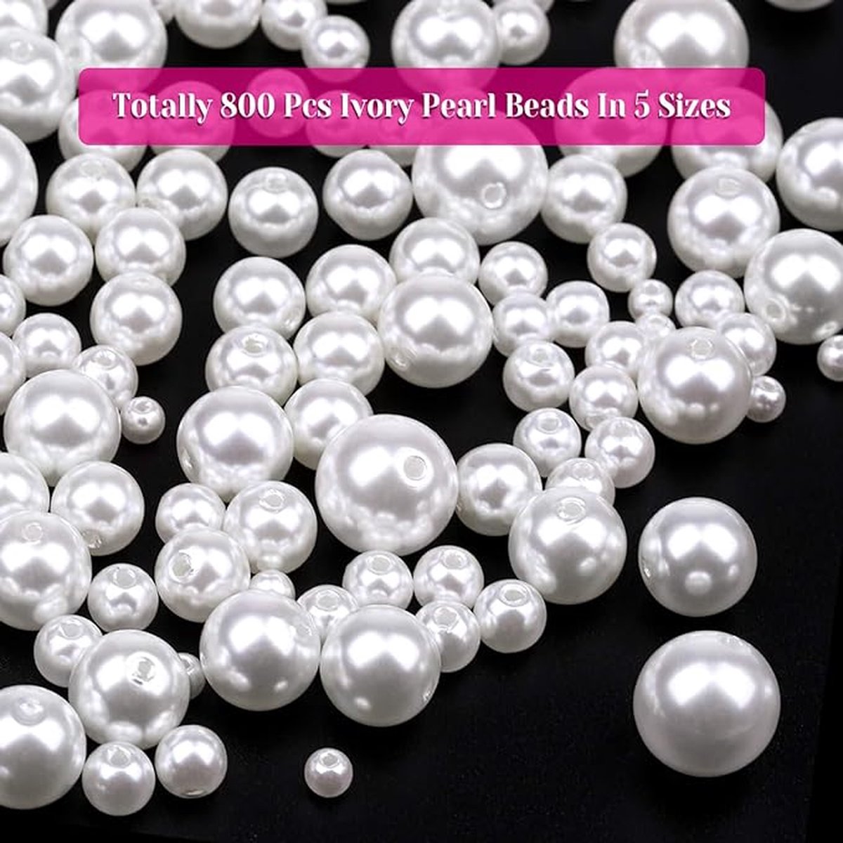 Bouiexye 13.000 stuks witte kralen met platte achterkant, 2/3/4/5/6/8/10 mm, halfronde kralen voor doe-het-zelvers, knutselwerk, nagelkunst, schoenen, telefoonhoesjes enz Bouiexye 13.000 stuks witte kralen met platte achterkant, 2/3/4/5/6/8/10 mm, halfronde kralen voor doe-het-zelvers, knutselwerk, nagelkunst, schoenen, telefoonhoesjes enz