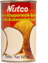 Nutco - kokos/klappermelk-santen - 5 x 165ml