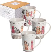 Koffiemok set/mok – Moderne keramische matte mok – Grote koffiemok