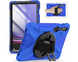Coverup Tablethoes geschikt voor Samsung Galaxy Tab S10 FE / S9 FE / S9 / S8 / S7 Hoesje - Heavy Duty Case - Blauw