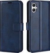 Coverup Deluxe Book Case - Geschikt voor Samsung Galaxy A05 Hoesje - Blauw