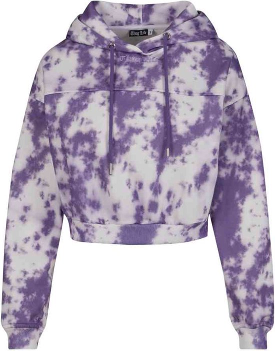 Thug Life - Sweat à capuche/pull Dystopia - M - Violet