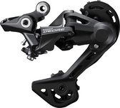 Achterderailleur 2 x 10/11-speed Shimano Deore M4120 SGS - directe montage - zwart