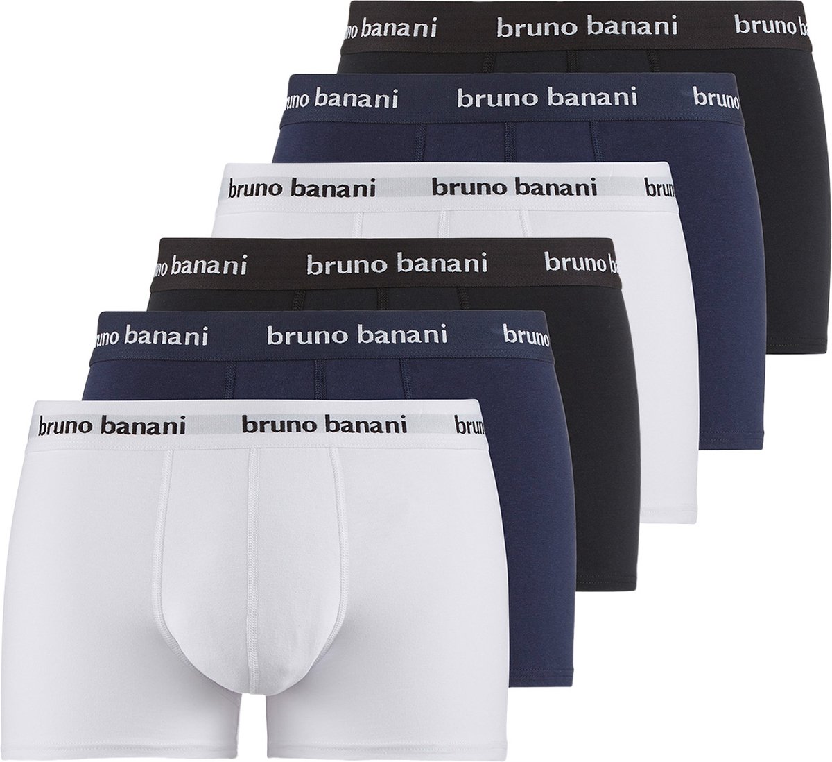 Bruno Banani Heren hipster short / pant 6 pack Easy Life