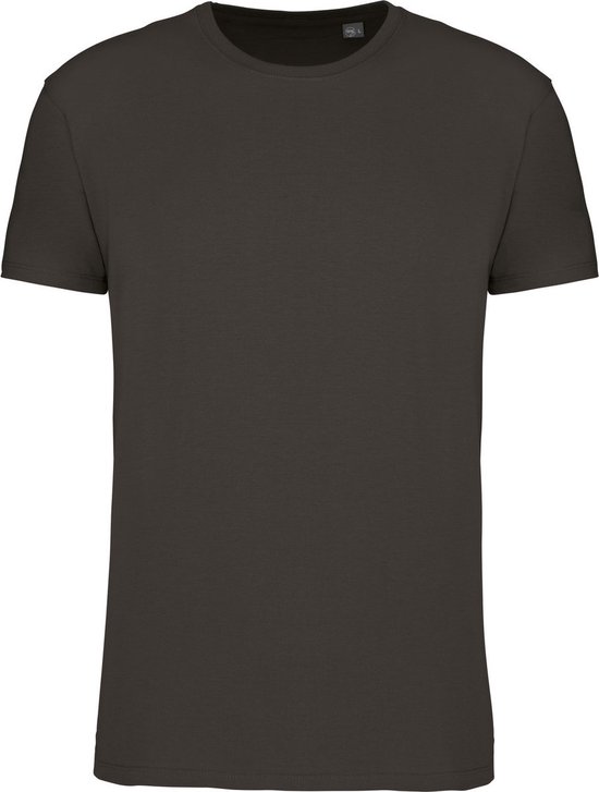 3 Pack Biologisch Premium unisex T-shirt ronde hals 'BIO190' Kariban Dark Grey - 4XL