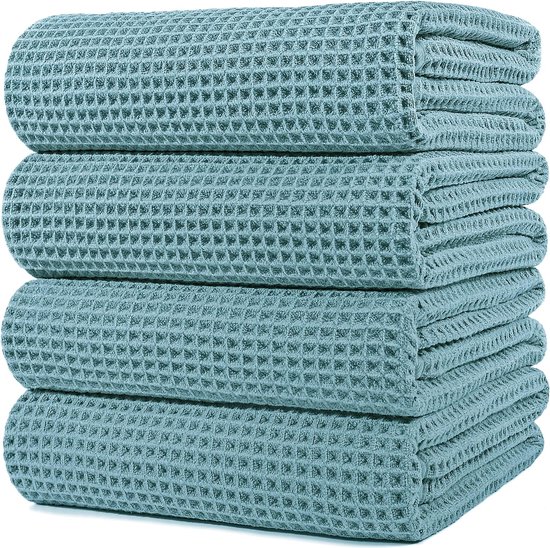 Grote handdoek - sneldrogend/niet-pluizend - 6 stuks - 152 x 76,2 cm