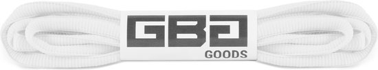 GBG Sneaker Veters Ovaal 120CM - Wit - Schoenveters - Laces - o.a. geschikt voor Asics, New Balance Nike SB Dunks & Yeezy