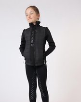 Montar jas Emma quilt junior Black - 176 | Winterkleding ruiter