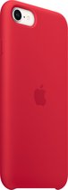 Apple hoesje geschikt voor Apple iPhone 7/8/SE (2020)/SE (2022) - Siliconen Back Cover - Rood