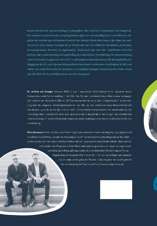 Interprofessionele teams in hun kracht | 9789078876410 | Jerôme van ...