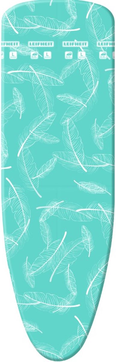 Goedkoopste Leifheit strijkplankhoes Thermo Reflect L Universeel - 140 x 45 cm strijkvlak - 3 mm dikke molton - blauw