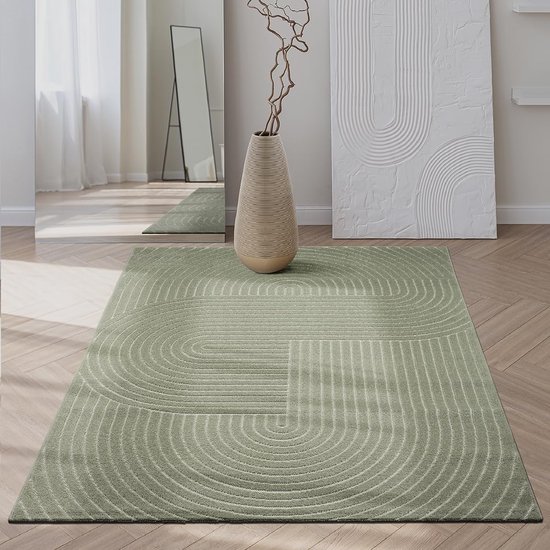 Hoogwaardig vloerkleed voor de woonkamer, slaapkamer - Boho 120x160 cm - Santo Plus by the carpet