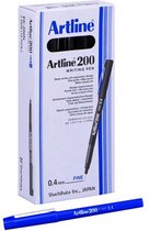 ARTLINE 200 Stift - Doos van 12 stuks - 0,4mm Lijndikte - Blauw