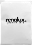 Witte RENALUX premium shop zak met rits.