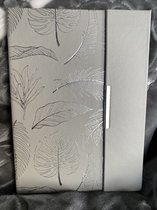 Beautiful Notebook | Metallic print | Grey | A5 |