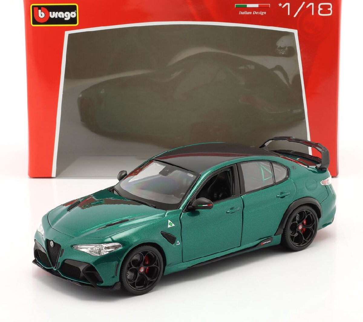 Voiture Miniature Bburago échelle 1/18ème en Assortiment