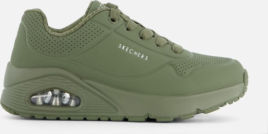 Skechers Uno Stand On Air Sneakers groen Textiel - Maat 31