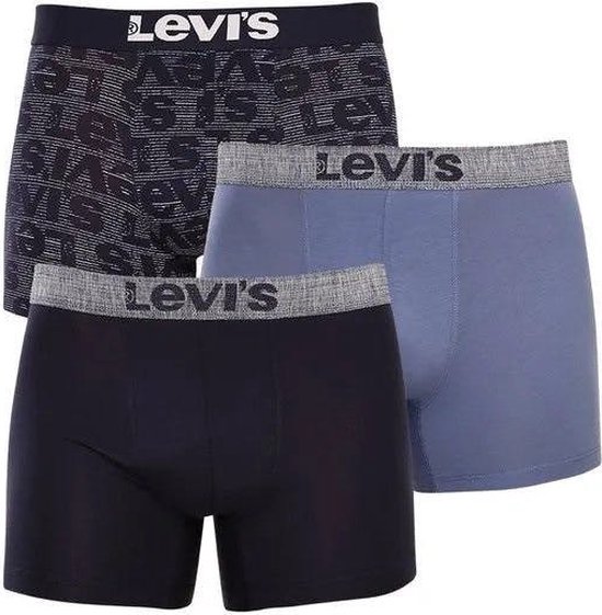 Levi's - Boxershorts Giftbox 3-Pack Denim - Heren - Maat XL - Body-fit