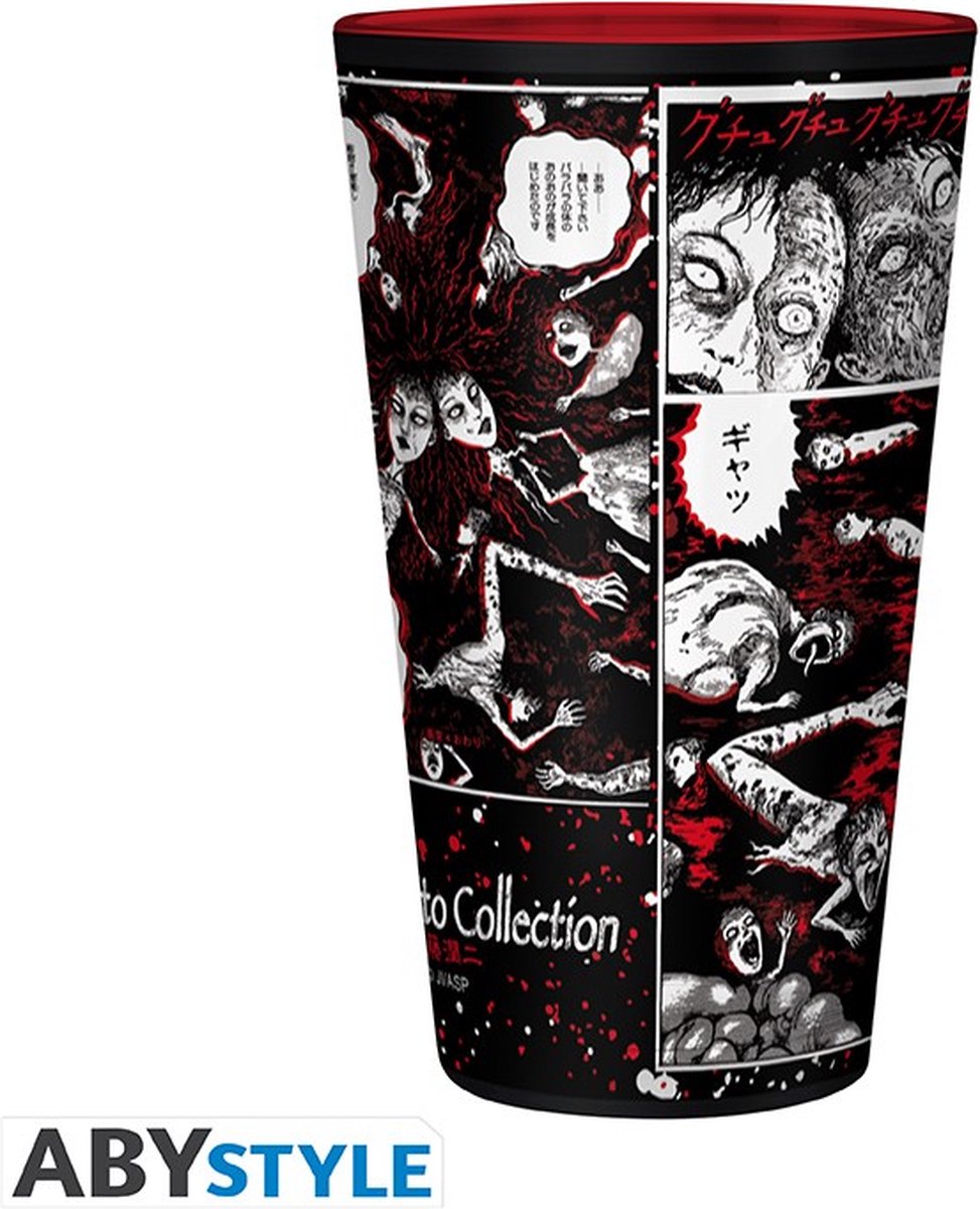 Anime - Junji Ito - Bedrukt Glas