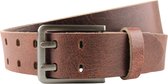 Fana Belts Ceinture en Riem Marron - Ceintures Trendy - Cuir de Buffle - Taille 120