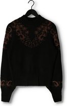 Minus Leika Knit Pullover Truien & vesten Dames - Sweater - Hoodie - Vest- Zwart - Maat S