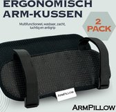 ArmPillow - Ergonomische Arm kussens - Bureaustoel arm kussen - Arm ondersteuning - 2 Stuks - Bureaustoel accessoires - Stoel armleuningen