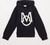 Sweatshirt met logo van Moncler - Zwart - Maat 10 jaar (Maat 140)