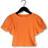 Ai&Ko Adelle Tops & T-shirts Meisjes - Shirt - Oranje - Maat 176