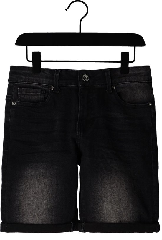 Indian Blue Jeans Black Andy Short Broeken Jongens - Zwart - Maat 146