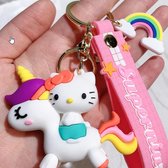 HorsebyAmy Sleutelhanger Unicorn/Hello Kitty