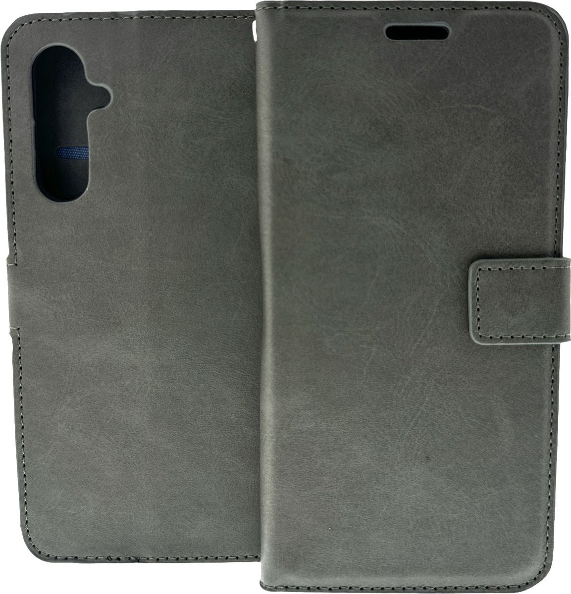 Portemonnee Book Case Hoesje Geschikt voor: OnePlus CE - Grijs