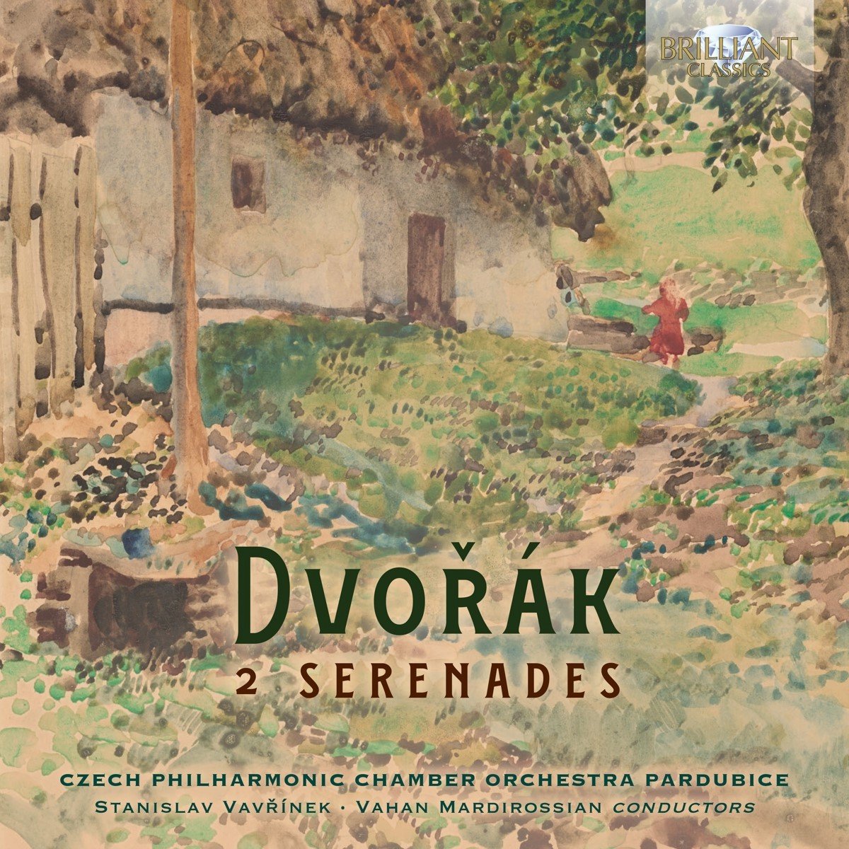 Czech Philharmonic Chamber Orchestra Pardubice, Stanislav Vavrinek - Dvořák: 2 Serenades (CD)